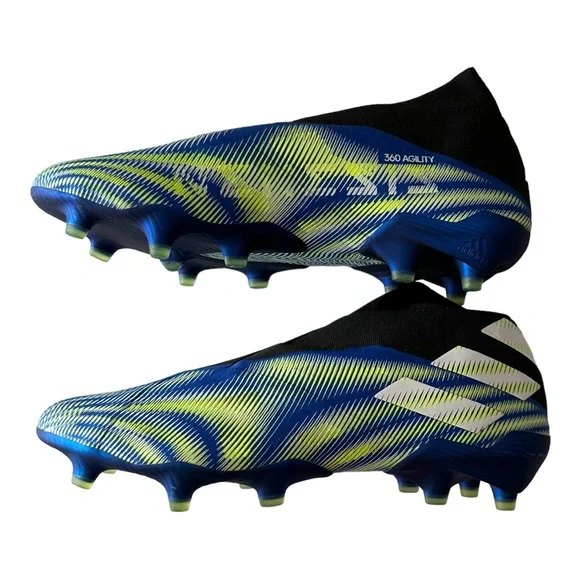 ADIDAS 2021 Nemeziz+ FG Tension Tape - FW7336 (NWOT) Adidas Nemeziz.1 Messi Purple FG – Classic Soccer Cleats main image 3
